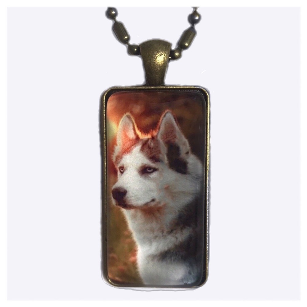 DOG MEDALLION NECKLACE